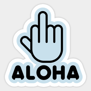 Aloha Sticker